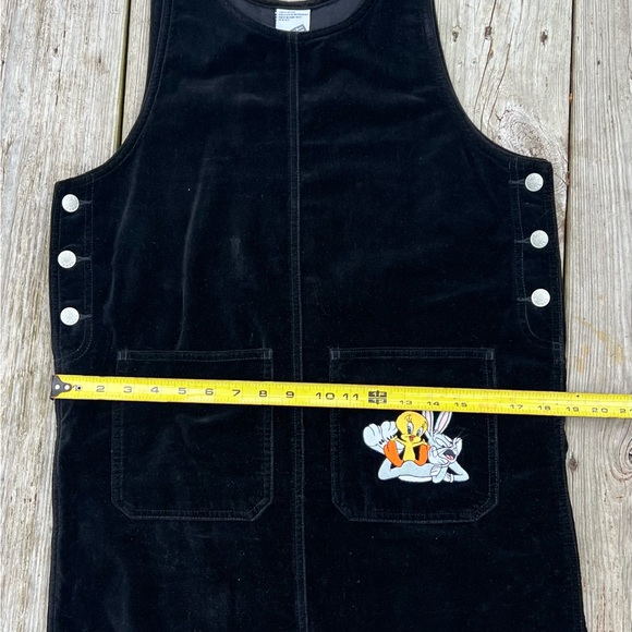 Vintage 1998 Looney Tunes Valore, overall dress size extra small - Picture 4 of 7